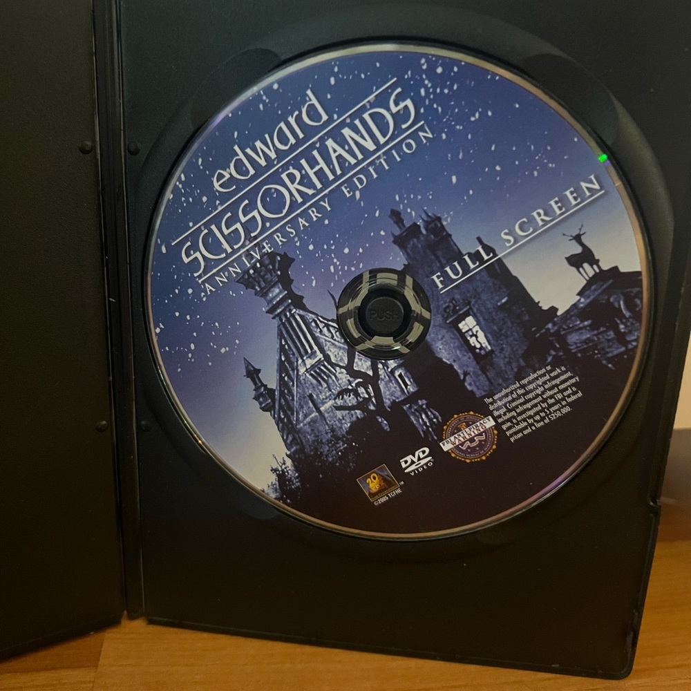 Edward Scissorhands DVD